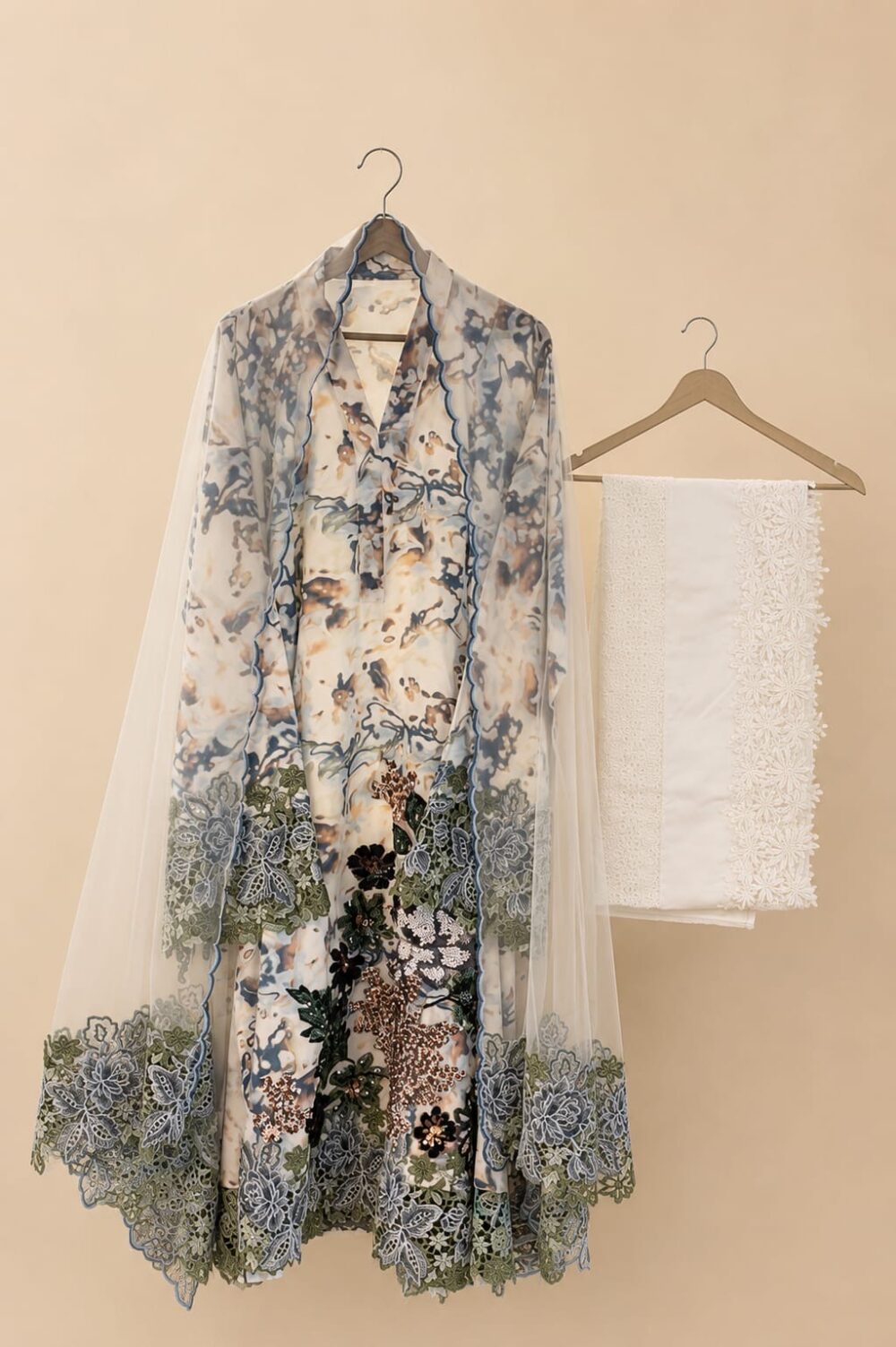 Semi stitched anarkali