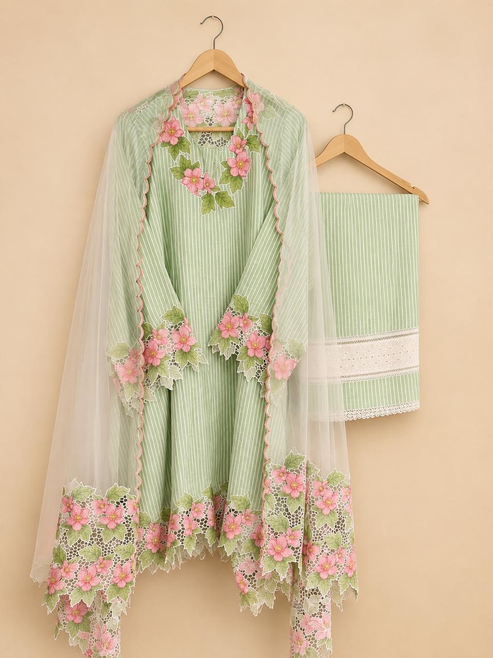 Semi stitched suit